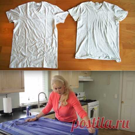 Как растянуть севшую вещь