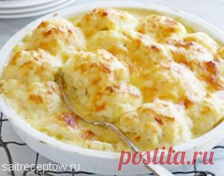 Цветная капуста с сыром | Сайт рецептов