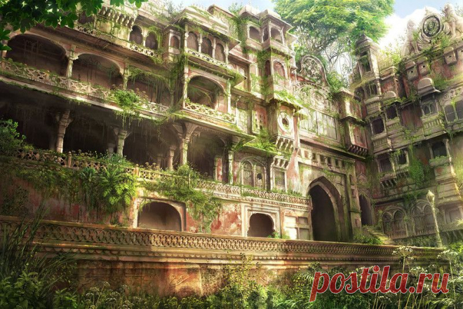 Концепт-арт бельгийского художника Йоханаса Де Ро (Jonas De Ro)