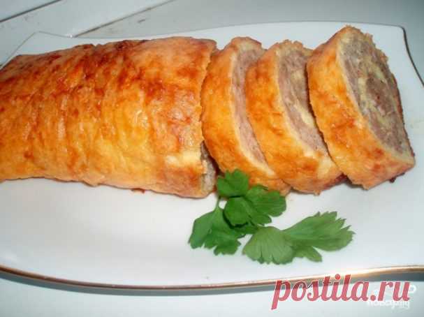 Яично-мясной рулет к застолью — вкусно, оригинально и недорого!