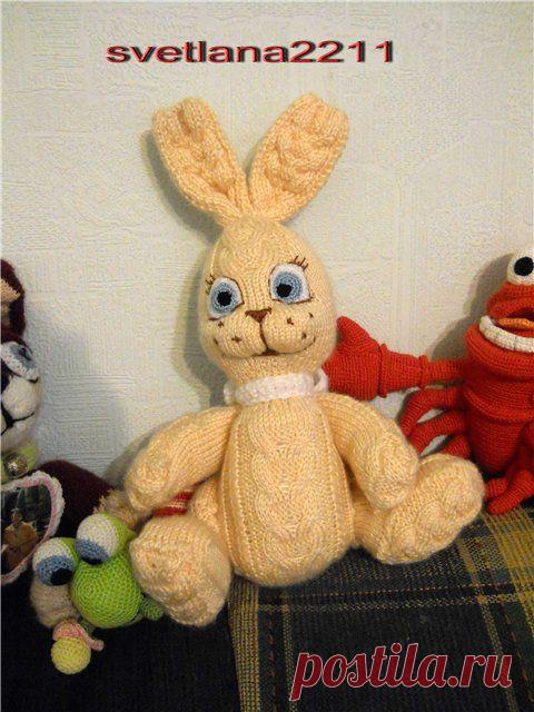 Зая с узором(с описанием