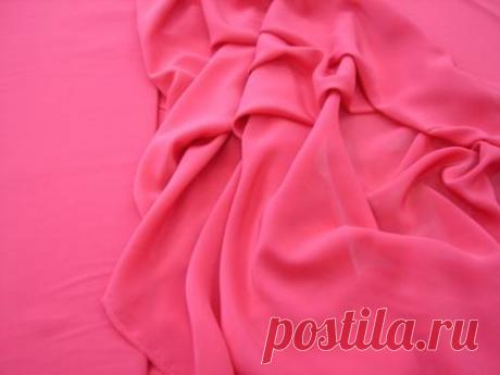 Крепдешин однотонный (Фуксия) - купить ткань онлайн в объединенном интернет-магазине ВСЕ ТКАНИ