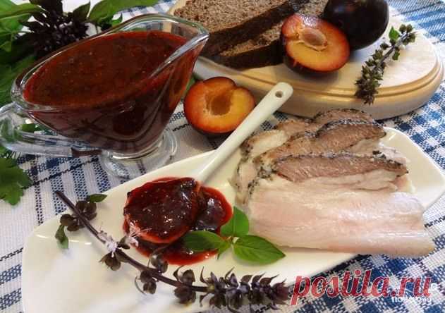 Ткемали из слив - пошаговый кулинарный рецепт на Повар.ру