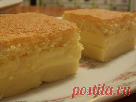 Умное пирожное или пирог &quot;Магический&quot; | БУДЕТ ВКУСНО!