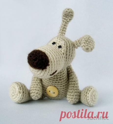 Вяжем собачку Буффи Автор описания: Per4ik