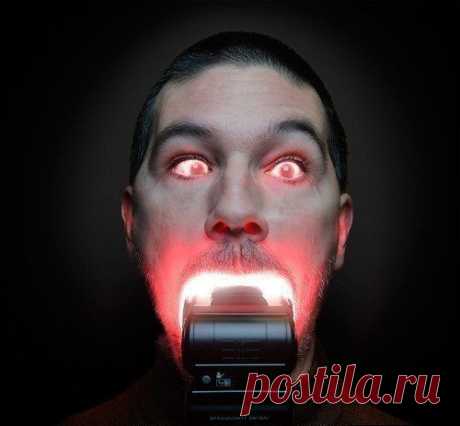 Вспышка. / Занимательная реклама