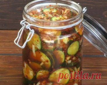 Вот такие остренькие огурцы по-грузински готовит соседка: вкусно так, что баночка за день разлетается. А дома сказали, что это "по-корейски" - Будет вкусно - Медиаплатформа МирТесен