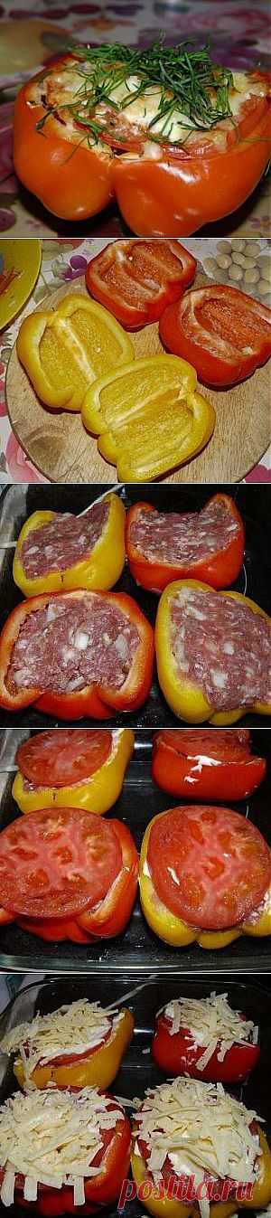 Перец фаршированный рецепт с фото - рецепты с фото