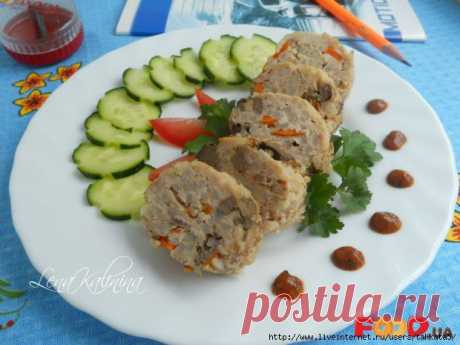Вкусная домашняя, мясная закуска, которая готовится в духовке. .