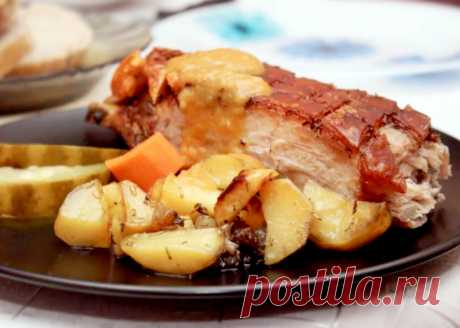 Маринованная свиная грудинка в духовке | Самые вкусные кулинарные рецепты