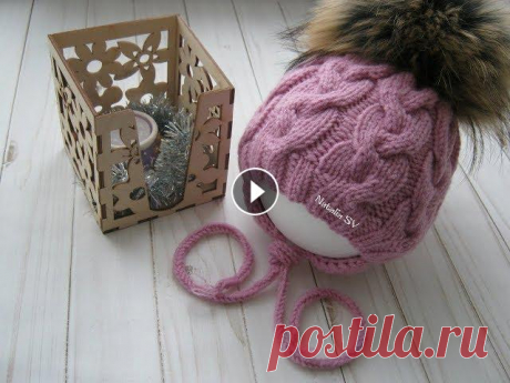 Детская шапочка для новорожденного спицами на 0-3 месяца. Подробный МК. Для коммерческих запросов: tinasavickaya@gmail.com ______________________________________________________________ Канал на Яндекс дзен: Канал на яндек...