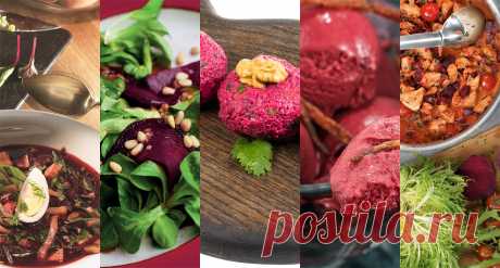 10 рецептов со свеклой Хумус, ботвинья и борщ, салат, карри и мороженое