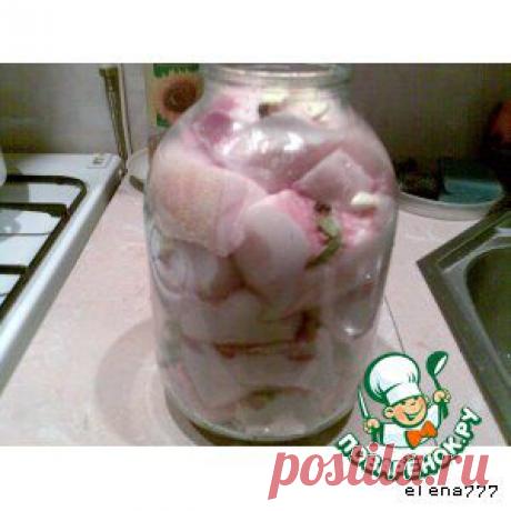 Сало солeное впрок (заготовка) - кулинарный рецепт
