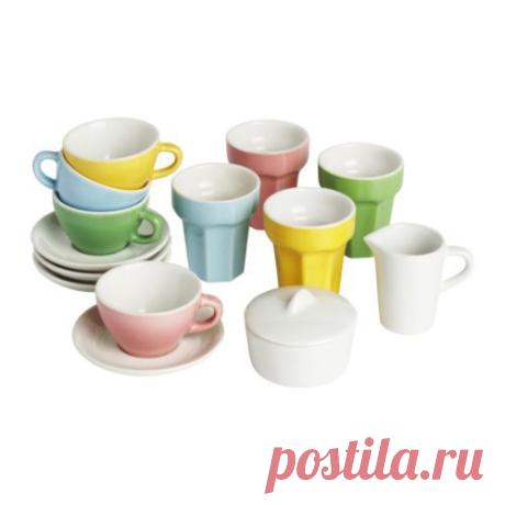 ДУКТИГ Набор для кофе/чая, 10 прдм - IKEA