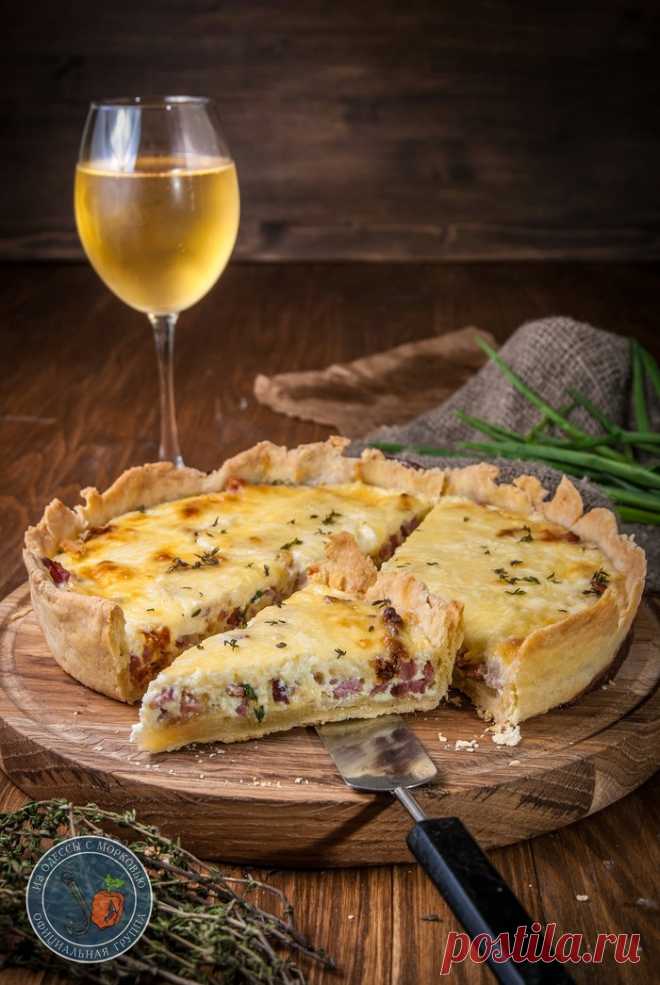 Лотарингский киш. Quiche Lorraine | Пикабу