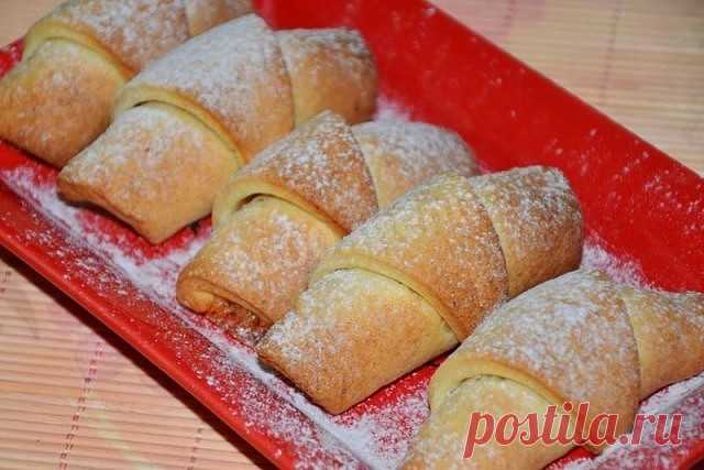 Творожные рогалики КАК ИЗ ДОРОГОЙ КОНДИТЕРСКОЙ!