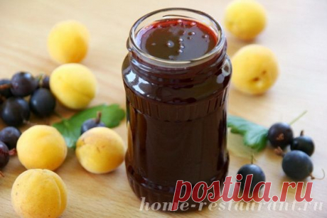 Абрикосовый джем с крыжовником | Домашний Ресторан