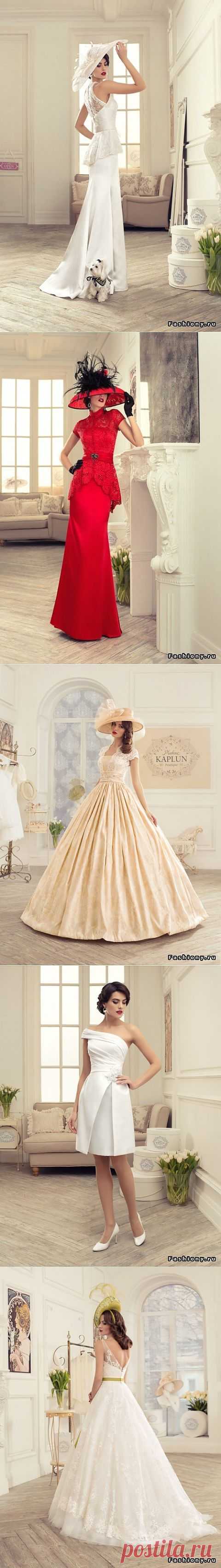 Утомленные роскошью: шикарная свадебная коллекция 2014 Модный бренд Tatiana Kaplun, радующий невест России