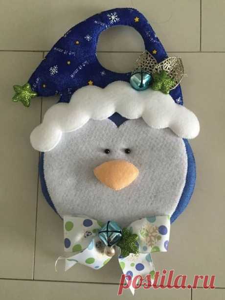 colgante pinguino