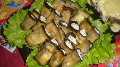 Баклажаны с бр / Изысканные кулинарные рецепты