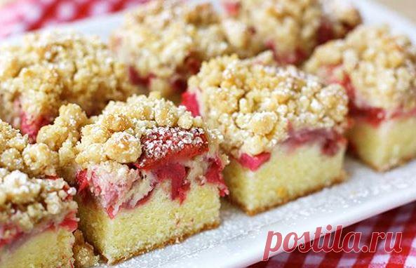 Вкуснейшие пироги со свежим ревенем