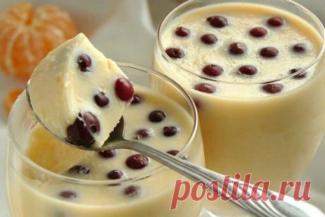 РЕЦЕПТЫ МОЛОЧНЫХ ЖЕЛЕ И МУССОВ  🍧