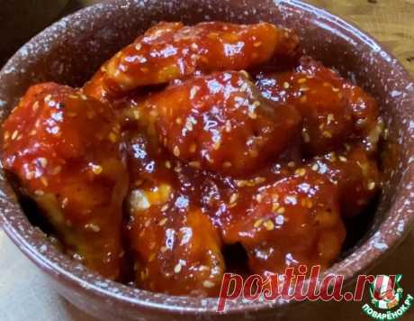 Куриные крылья в томатно-медовом соусе – кулинарный рецепт