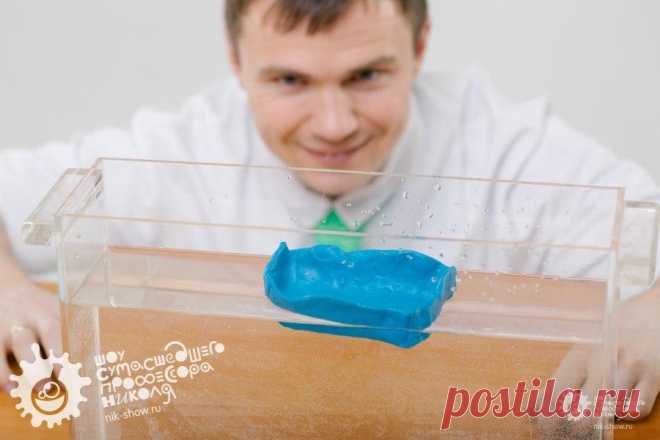 Эксперимент - Пластилиновая лодка — Шоу сумасшедшего профессора Николя