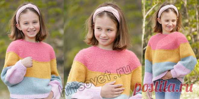 Вязаный детский джемпер Candy Bar - Хитсовет