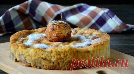 "Пьяная" шарлотка