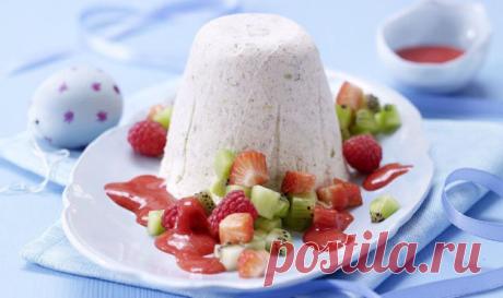 #Рецепты на Пасху: #творожные_десерты малокалорийные
- #Десерт #из_творога и кофе
- Творожный десерт на Пасху по-русски с миндалем, фисташками и ягодным пюре
- Творожный десерт на Пасху с желе