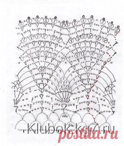 Топ крючком с объемным цветком "Нарцисс"