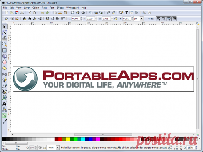 Inkscape —  векторный редактор Инскейп на русском языке