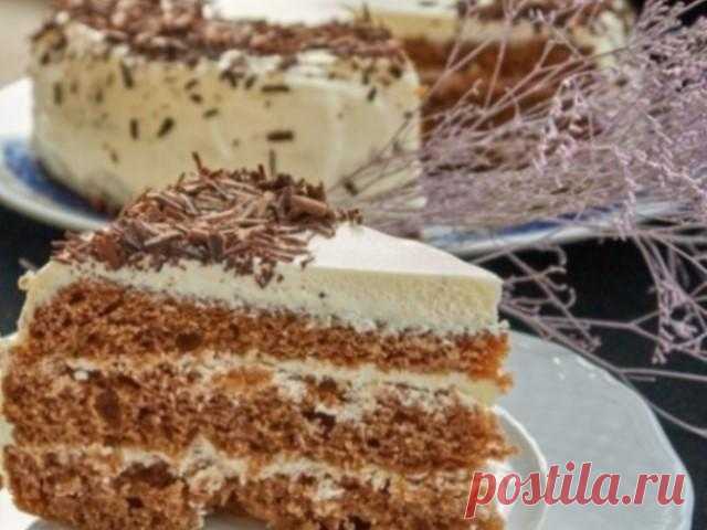 Вкуснейший «МОКРЫЙ ТОРТ» СО СМЕТАННЫМ КРЕМОМ