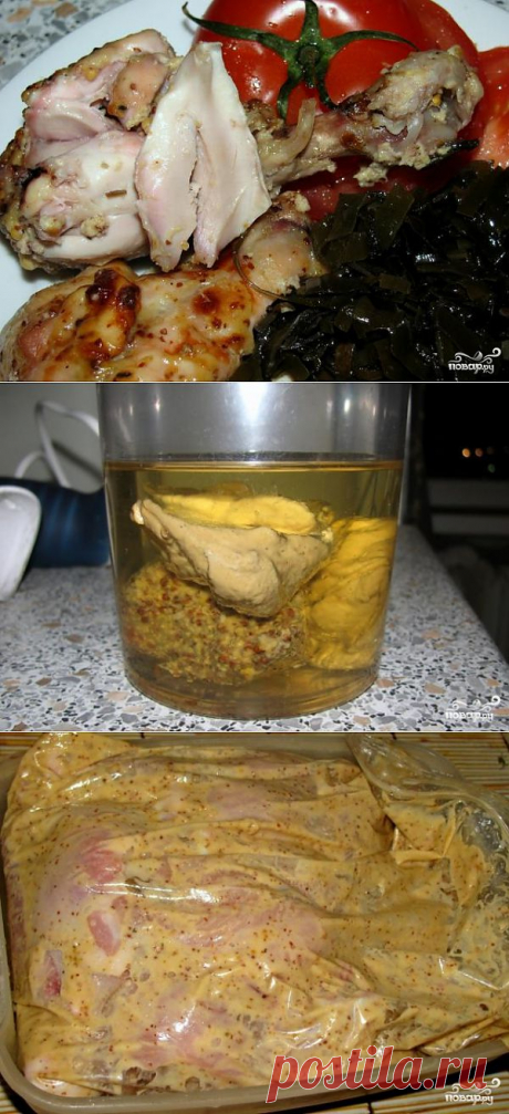 Курица по-американски - пошаговый кулинарный рецепт на Повар.ру