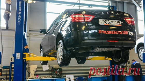 «Наслаждайся тишиной»? Меняем стойки стабилизатора на редакционной Lada Vesta | GT-Drive - Большая Территория Драйва!