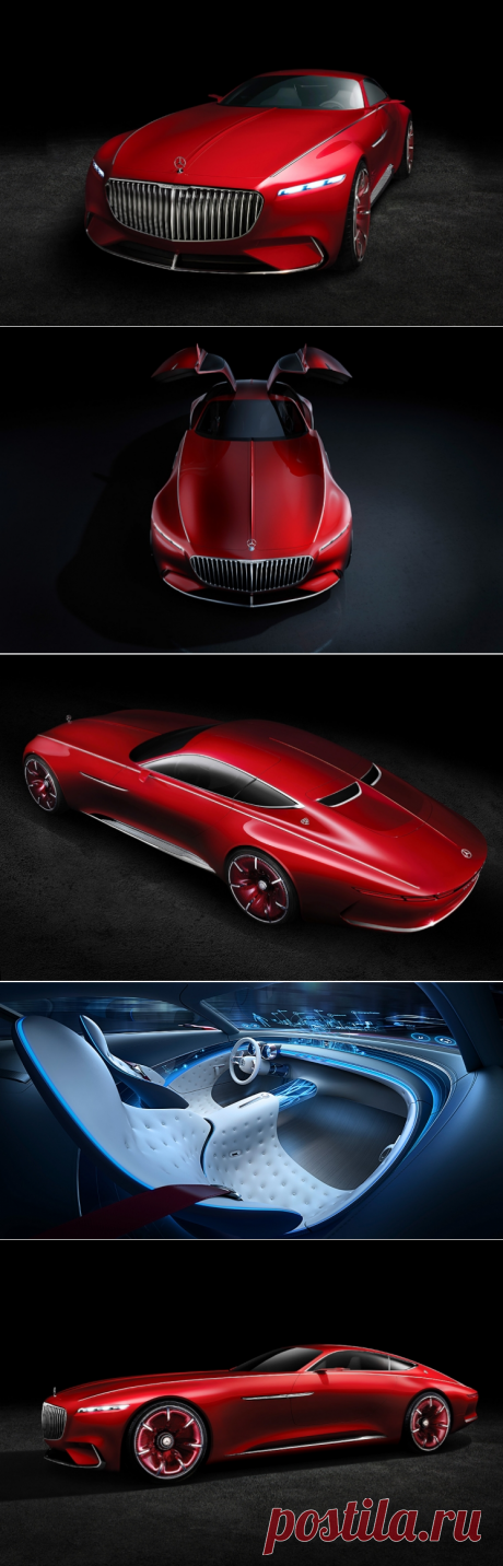 Vision Mercedes-Maybach 6 – сочетание прошлого и будущего