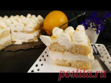 Десерт без выпечки Лимонный тирамису за 30 минут! Торт на еврейский праздник Шавуот!