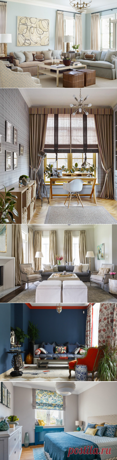 Шторы: стильные современные тренды — Роскошь и уют