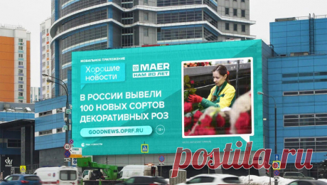 На улицах российских городов начнут транслировать позитивные новости. В 10 регионах России появятся цифровые уличные экраны, которые в режиме реального времени будут транслировать позитивный контент, посвященный интересным и значимым событиям страны, достижениям россиян в спорте, культуре и науке. Об этом ...