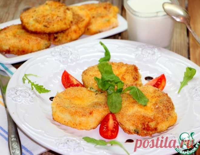 Картофельные биточки с сыром и зеленью – кулинарный рецепт