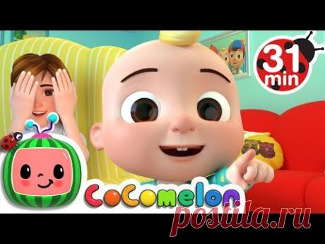 Peek A Boo + More Nursery Rhymes & Kids Songs - CoComelon