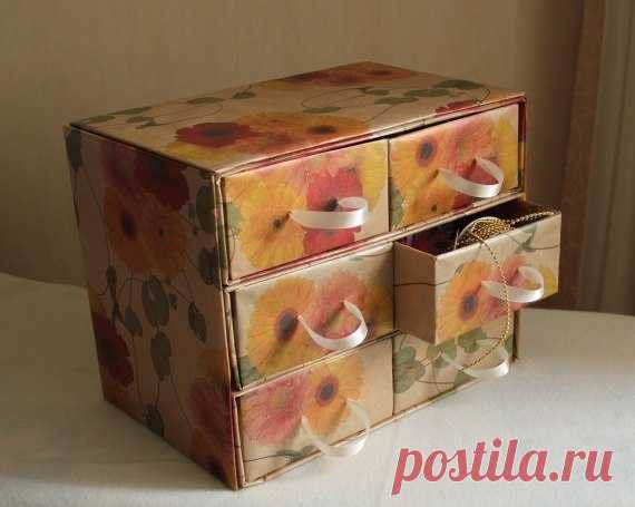 МК Комод из картона