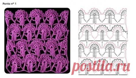 красивые мотивы для блузки схема - Google Search