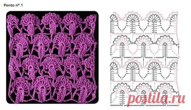 красивые мотивы для блузки схема - Google Search