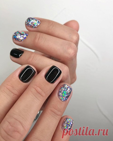 Двухцветный маникюр: 10 самых стильных и красивых сочетаний цветов | ELLEGIRL