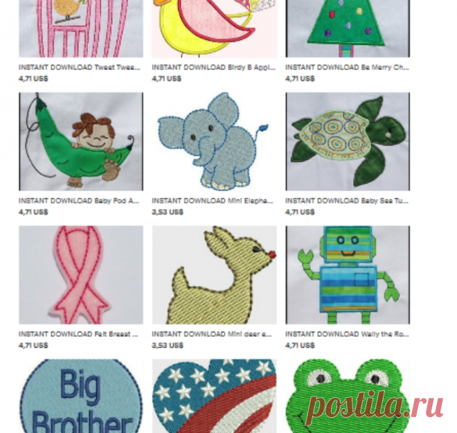DB embroidery designs от DBembroideryDesigns на Etsy