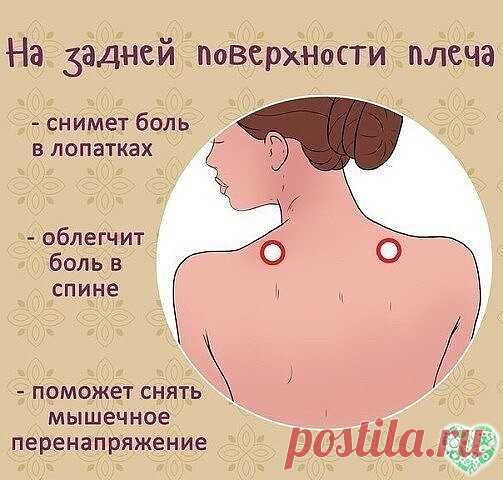 🏻 Какие точки массировать, чтобы улучшить самочувствие!