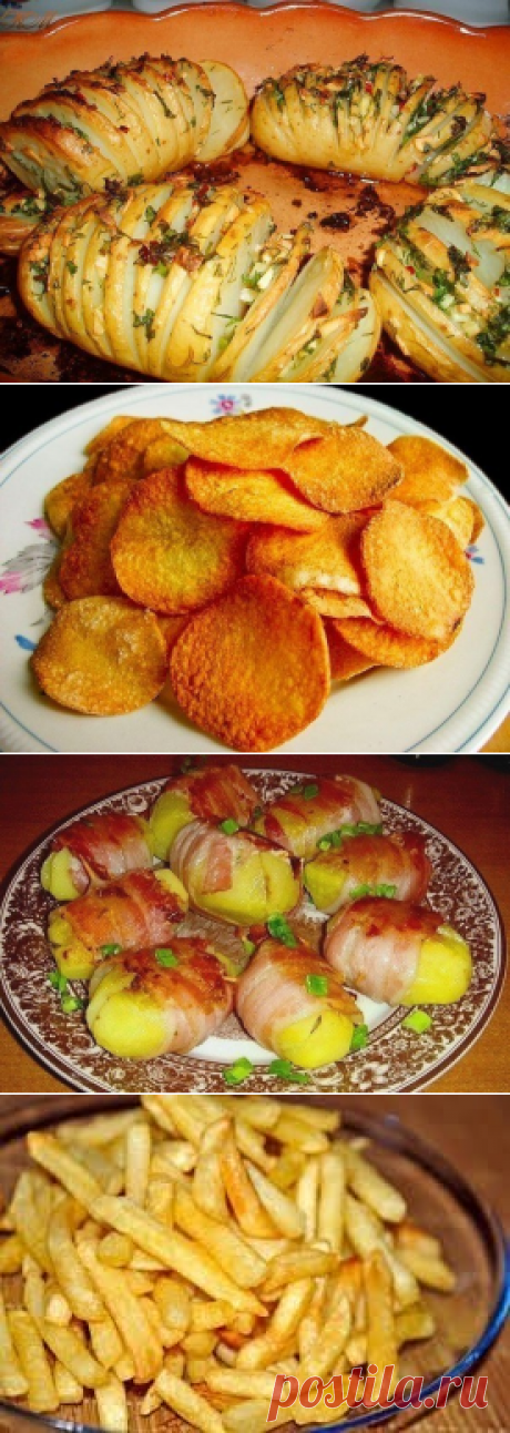10 вкусных рецептов из картофеля ✨