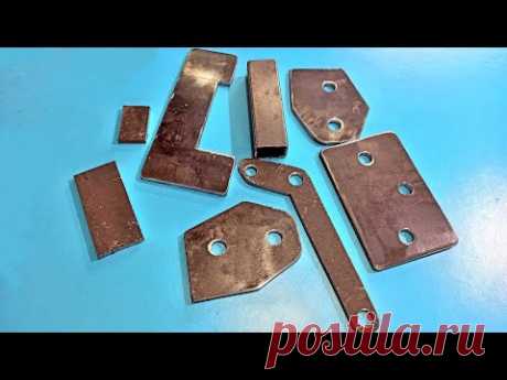 Никогда не выбрасывайте обрезки металла!Never throw away scraps of metal! Make a cool idea! - YouTube